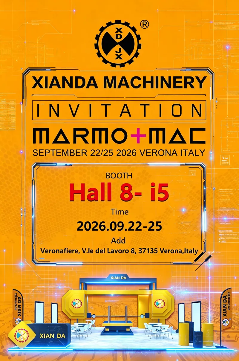 Marmomac 2026에서 XIANDA 기계