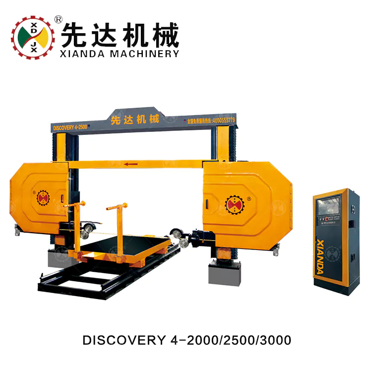 Discovery 4 CNC 다이아몬드 와이어 톱 기계