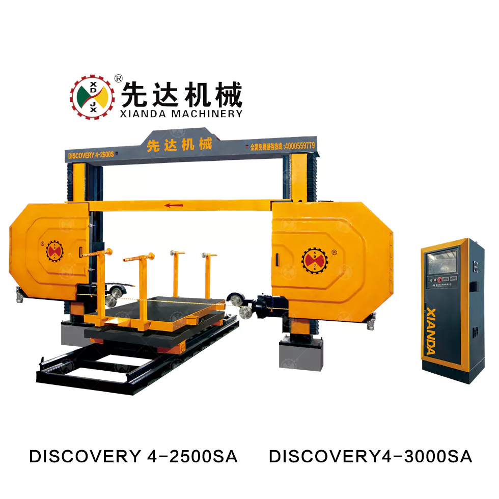 Discovery 4 지능형 CNC 다이아몬드 와이어 톱 기계